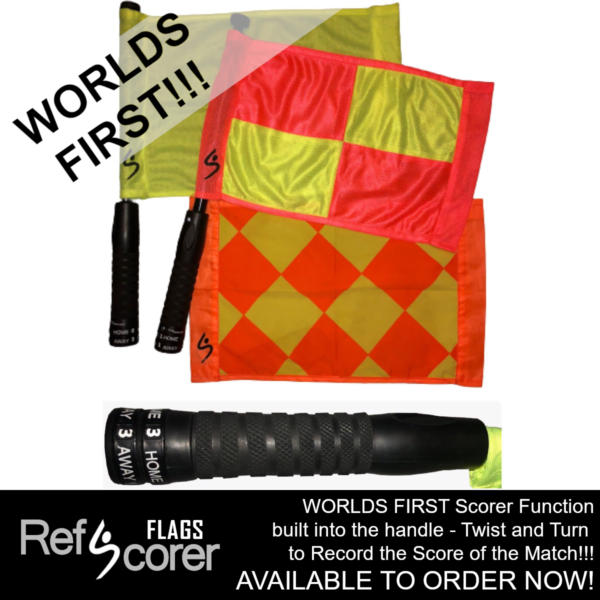 Football / Soccer Referee Scorer FLAGS