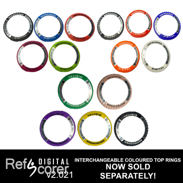 Football / Soccer Referee Digital Watch Individual Top Rings