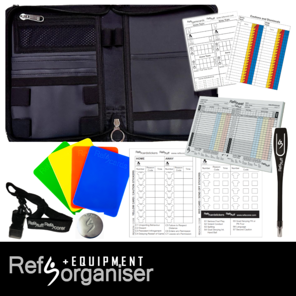 Football / Soccer Referee Organiser (with equipment)